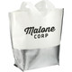  Large Laminated Metallic Bottom Tote 