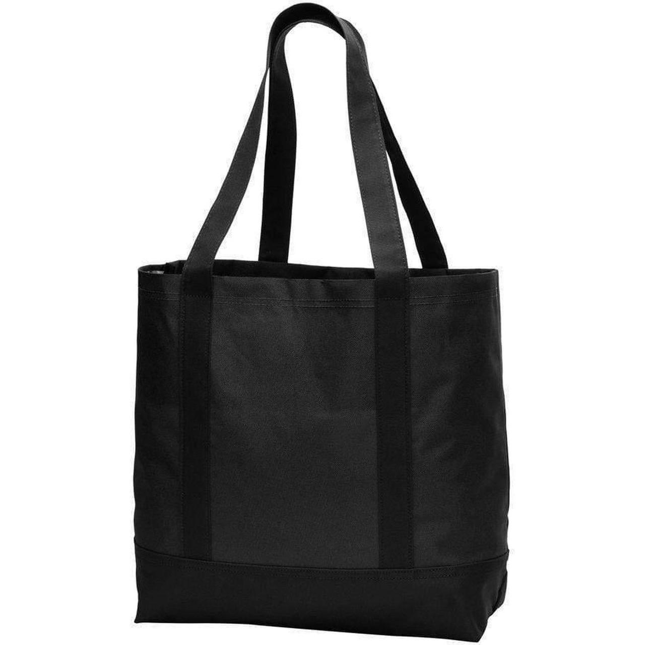 Wholesale Polyester Canvas Tote Bags w/ Gusset BG406