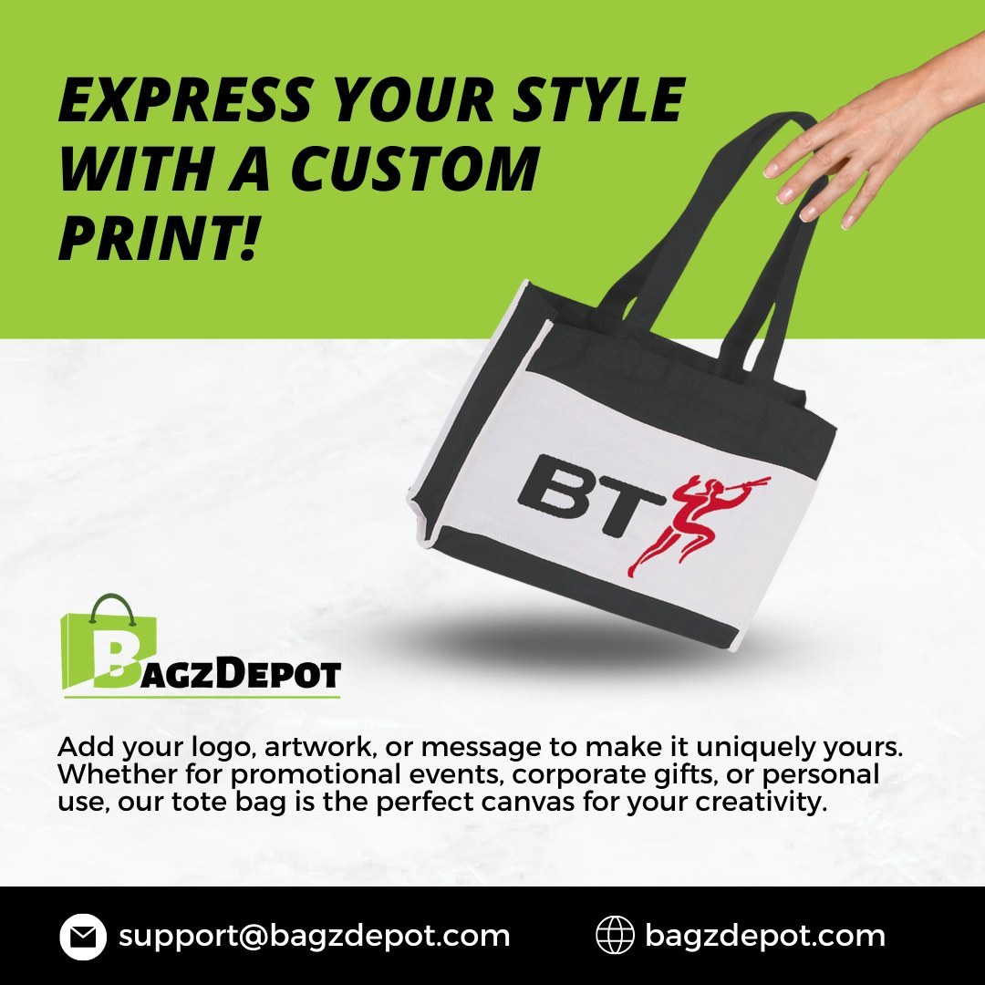 Custom Tote Bags in Bulk Custom Text Bag Promotional Tote 