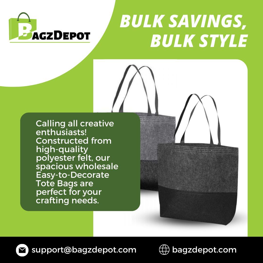 Bulk Tote Bags The Smart and Sustainable Solution for Every Business