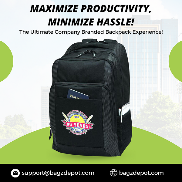 Brand Your Journey: Custom Bags with Logo - BagzDepot