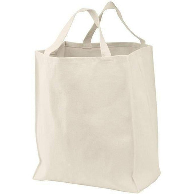 Heavy Cotton Twill Reusable Grocery Canvas Tote Bags