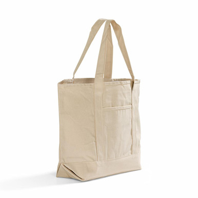 Wholesale Large Deluxe Canvas Tote Bags | Bulk 100% Cotton Canvas
