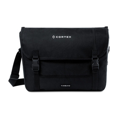 timbuk2 small messenger bag Classic M Eco Black - SR buckles are partially concealed behind the messenger flap for a refined but secure closure Timbuk2 City Compass Messenger Bag