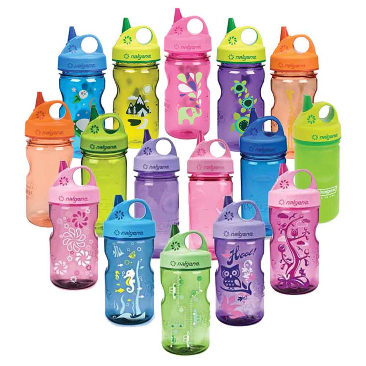 Nalgene Grip-N-Gulp 12 oz Sippy Cup - Bottle Motion - Custom Water Bottles,  Tumblers and More