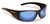 Flying Fisherman Cape Horn Matte Black / Smoke Blue Mirror Sunglasses 7738BS