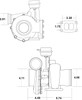 Borg Warner 57-65 S300GX-E 2nd Gen Cummins 13749880014