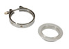 3.81" V Band Inlet Flange and Clamp Kit for Tial V4V and V45V Housings to 2.75 tube