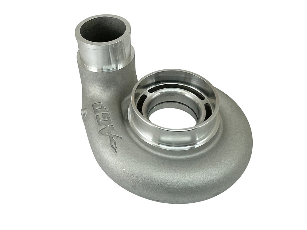 S300 SX-E Compressor Housing with 90 Degree Elbow - AGP Turbo