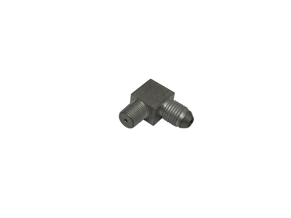 1/8" NPT T3 Bearing Housing Oil Feed Fitting 90 Degree with Restrictor