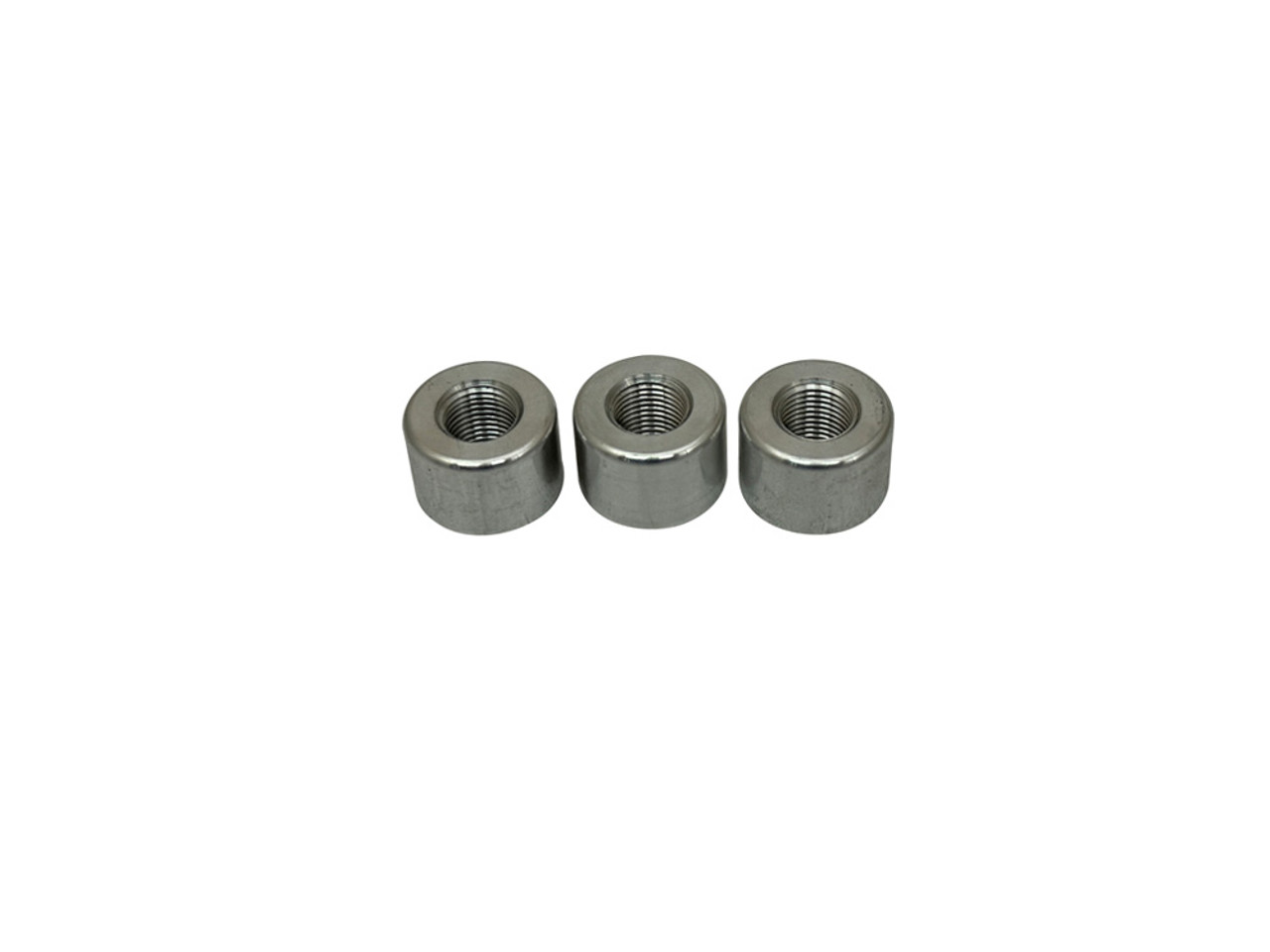 1/8" NPT Female Weld Bung Aluminum (3 pack)