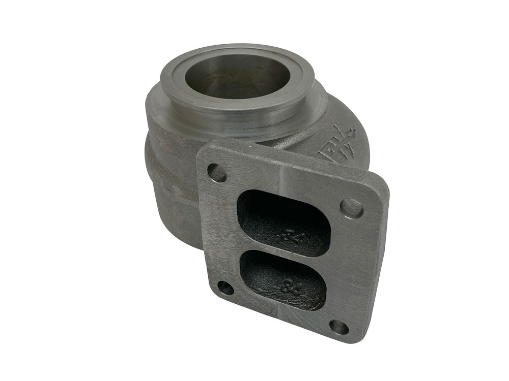 Precision 7X75 T4 Divided Inlet V-Band Outlet Turbine Housing