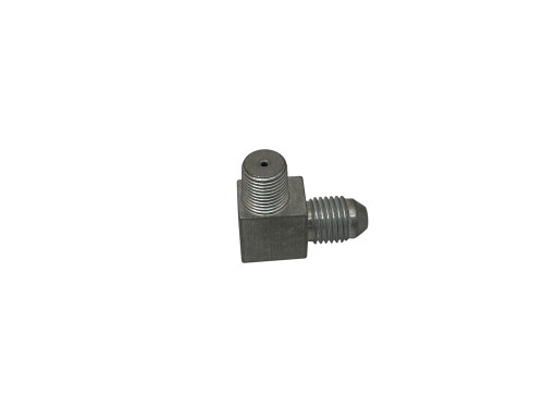 1/8" NPT T3 Bearing Housing Oil Feed Fitting 90 Degree with Restrictor