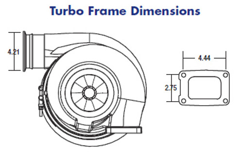 Borg Warner S500SX Turbocharger (88mm)