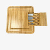 Creative Gifts 13" Bamboo Cheese Board with 4 Tools in Drawer Creative Gifts 13" Bamboo Cheese Board with 4 Tools in Drawer