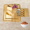 Creative Gifts 13" Bamboo Cheese Board with 4 Tools in Drawer Creative Gifts 13" Bamboo Cheese Board with 4 Tools in Drawer