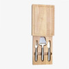 Creative Gifts Cheeseboard with 3-Piece Stainless Steel Utensils Creative Gifts Cheeseboard with 3-Piece Stainless Steel Utensils