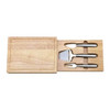Creative Gifts Cheeseboard with 3-Piece Stainless Steel Utensils Creative Gifts Cheeseboard with 3-Piece Stainless Steel Utensils