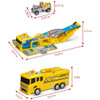 Fun Little Toys Construction Truck Toy Carrier Truck with Lights & Sounds
