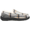 Territory Ember Genuine Sheepskin Men's Moccasin Slippers, Grey