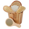 Croll & Denecke Wellness Spa Gift Set in Toasted Wood Basket Croll & Denecke Wellness Spa Gift Set in Toasted Wood Basket