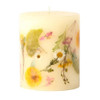 Rosy Rings Lemon Lychee Small Round Botanical Candle