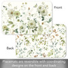 CounterArt Reversible Plastic Placemats, Green Fields, Set of 4