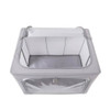 Periea 'Beau' Metal Frame Folding Storage Bin, Small, Grey