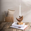 Foreside Home Ansel Bird Taper Candle Holder