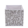 Periea 'Jackie' Foldable Storage Box. Damask Grey