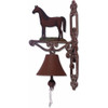 Sunset Vista Designs Painted Cast Iron Horse Bell