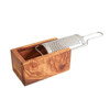Verve Culture Italian Olivewood Box Cheese Grater
