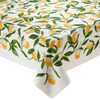 Design Imports Lemon Bliss Printed Tablecloth, 52x52 inches