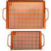 Outset Grill Grid Set of 2 Copper Nonstick  Outset Grill Grid Set of 2 Copper Nonstick