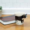 Sea Island Imports Stoneware 8-Oz Mug, Tuxedo Cat