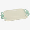 Boston International Lagoon Life Seahorse Ceramic Platter