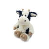 Warmies Black and White Cow Junior Microwavable Stuffed Animal