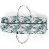 Kindfolk Patterned Yoga Duffel Bag with Pocket and Zipper, Laguna
