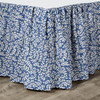 Thomasville at Home Reversible Bouvier Blue Comforter Set, Queen 4-Piece Set