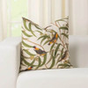 Smithsonian Songbirds Print Throw Pillow