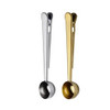Stainless Steel Coffee Scoop with Bag Clip, Set of 2