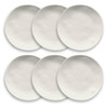 TarHong Wheat Straw Pp Dinner Plate, Microwave Safe, Set of 6 Cream
