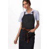 Chef Works Unisex Bib Memphis Apron, Indio Blue