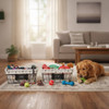 Rae Dunn "Stuff" and "Toys" Set of 2 Fabric-Lined Wire Meta