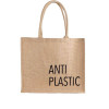 ShoreBags Jute Market Tote Bag Anti Plastic 