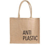ShoreBags Jute Market Tote Bag Anti Plastic