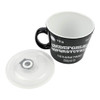 Boston Warehouse 20 Oz Souper Soup Mug with Lid, Spirit Board
