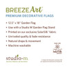 BreezeArt Halloween Ghost Garden Flag