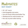 Studio M MatMate Doormat, Rustic Fall Flowers