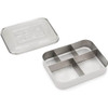 Fox Run Bits Kits Stainless Steel Snack Container, 5 Sections